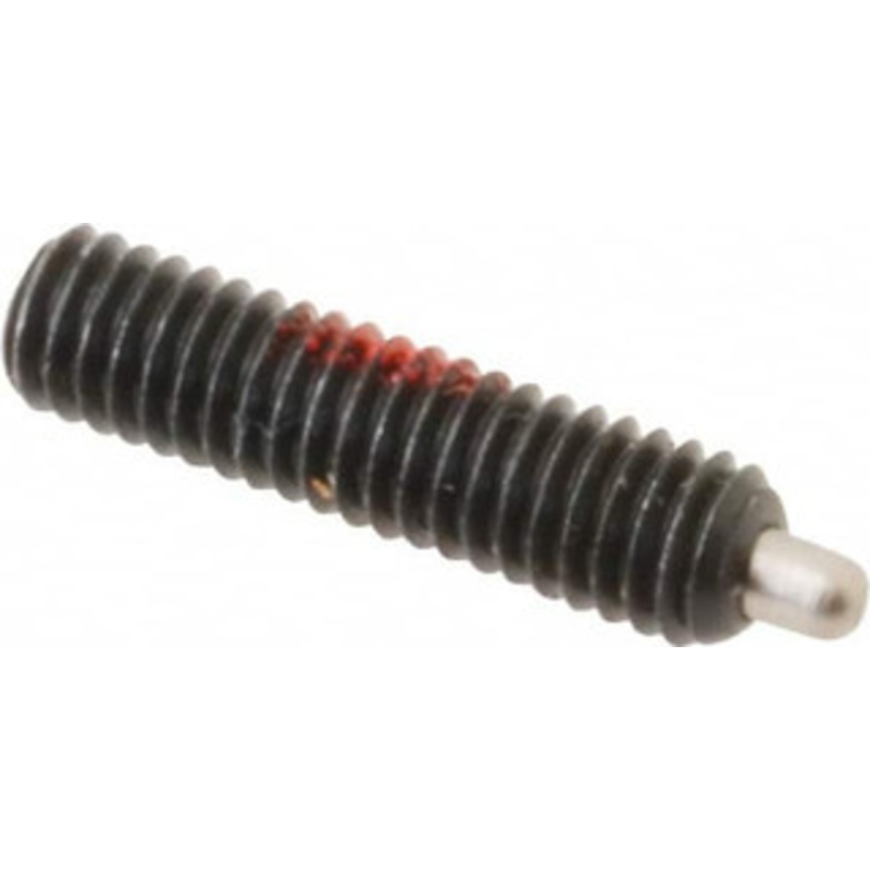 Gibraltar M4 x 0.7, 16mm Thread Length, 2.5mm Plunger Projection, Steel Threaded Spring Plunger 1.78mm Max Plunger Diam, 16mm Plunger Length, 0.7 Lb Init End Force, 2.3 Lb Final End Force, 2mm Hex 67009G – 02056844
