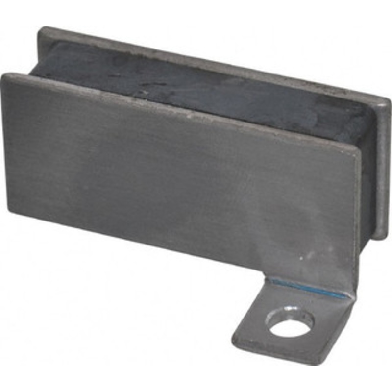 Mag-Mate 17.5 Max Pull Force Lb, 2 Long x 1-5/8 Wide x 1 Thick, Sandwiched, Ceramic Fixture Magnet 300F Max Operating Temp, 1-1/2mm Mounting Hole Diam, 10-24 M5 Mounting Hole, Steel Housing 5C2565 – 64826241
