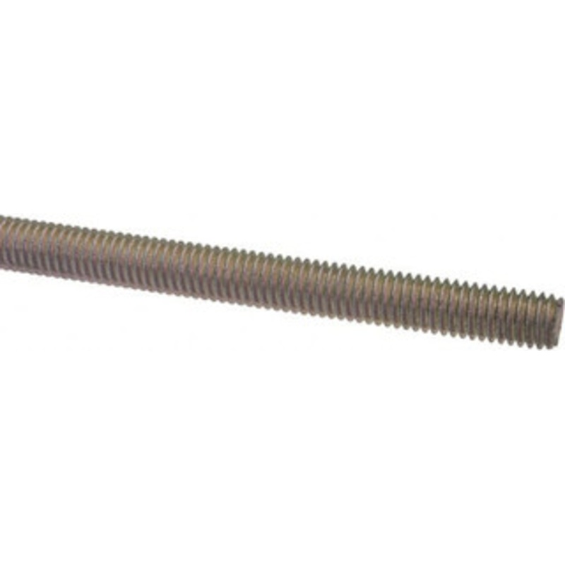 Value Collection #10-32 x 6 ft. Low Carbon Steel Threaded Rod Right Hand Thread, Zinc Plated Finish, UNF 20601 – 66057092