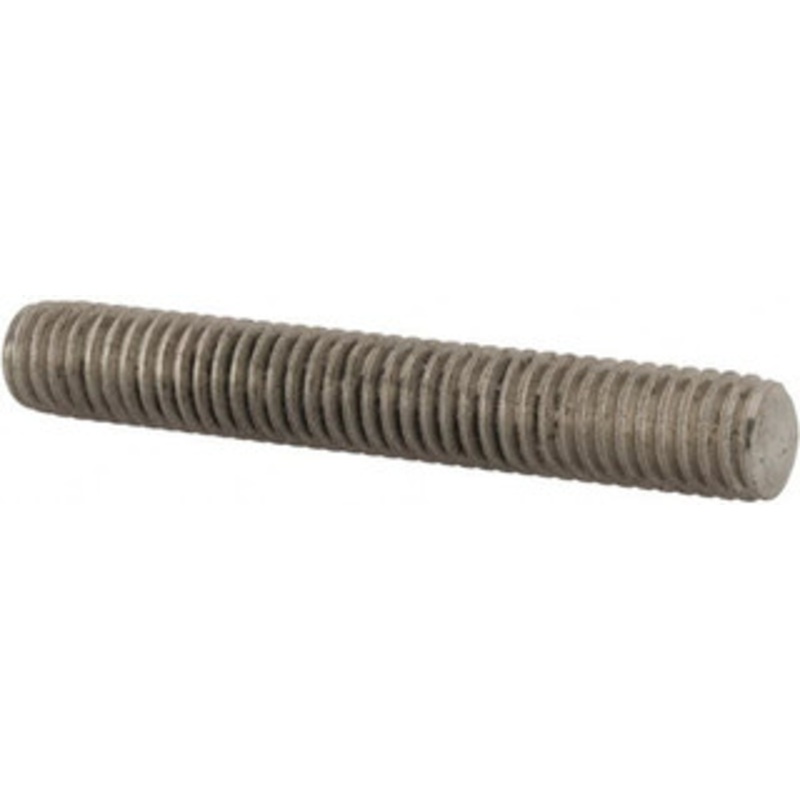 Value Collection 3/8-16 2-1/2 OAL Fully Threaded Stud Stainless Steel, Plain Finish 407-1072 – 07167240