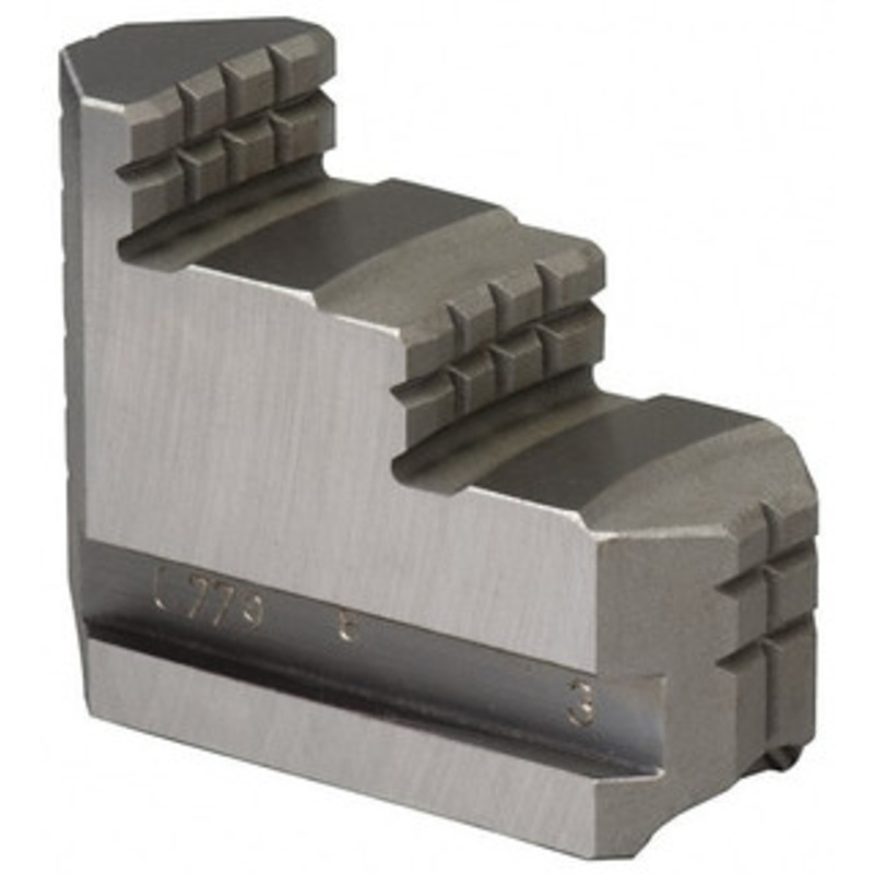 Bison 12-1/2 Max Chuck Diam Hard Lathe Chuck Master Jaws Steel, 1.5748 OAW x 4.37 OAL x 3.0118 OAH 7-890-112 – 08580508