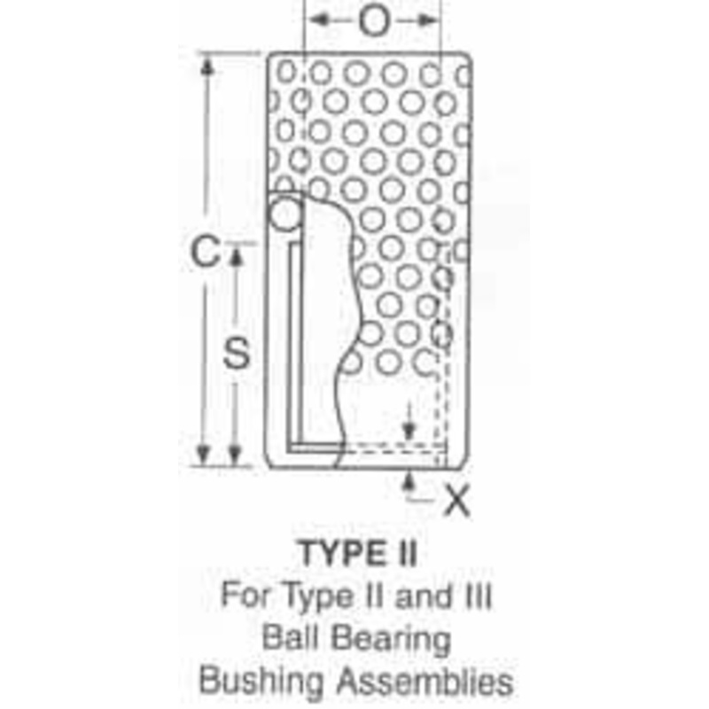 Danly 1-1/2 ID, Ball Bearing Cage 5 OD 6-1220-822 – 48520282
