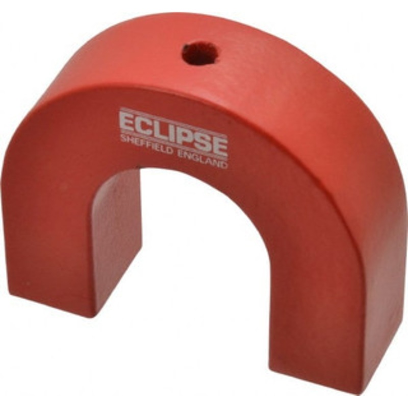 Eclipse Magnetics 1/4 Hole Diam, 3 Overall Width, 15/16 Deep, 2-1/2 High, Alnico Power Magnets 1,022Fahrenheit Max Operating Temp M16694/MSC – 87954418