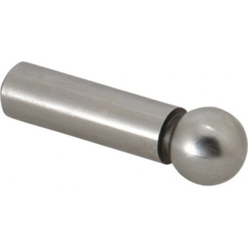 Gibraltar 1/2 Ball Diam, 3/8 Shank Diam, Steel Inspection Tooling Ball Press-Fit Shank, 1-1/2 Ball Center to Shank Bottom 826731-G – 64255235