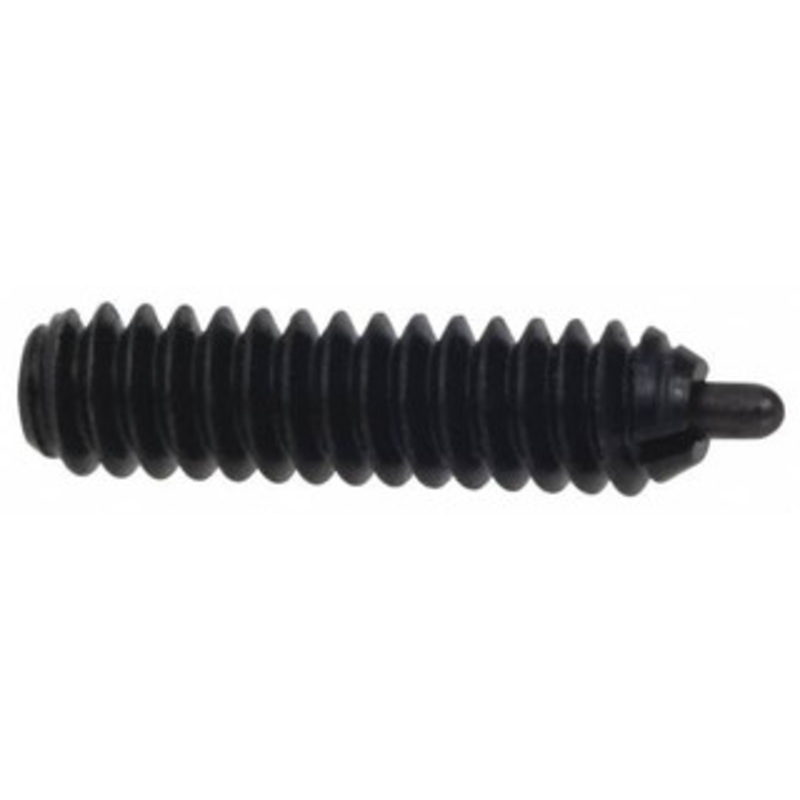 Gibraltar 1-8, 2-13/32 Thread Length, 1/2 Plunger Projection, Stainless Steel Threaded Spring Plunger 1/2 Max Plunger Diam, 2-13/32 Plunger Length, 4 Lb Init End Force, 31 Lb Final End Force SSW10-14A-G – 75468256