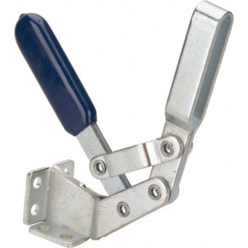 Gibraltar 375 Lb Holding Capacity, Vertical Handle, Manual Hold Down Toggle Clamp 60 Handle Movement, 185 Bar Opening, U-Bar, Flanged Base, Carbon Steel GIB-U-230 – 77864569