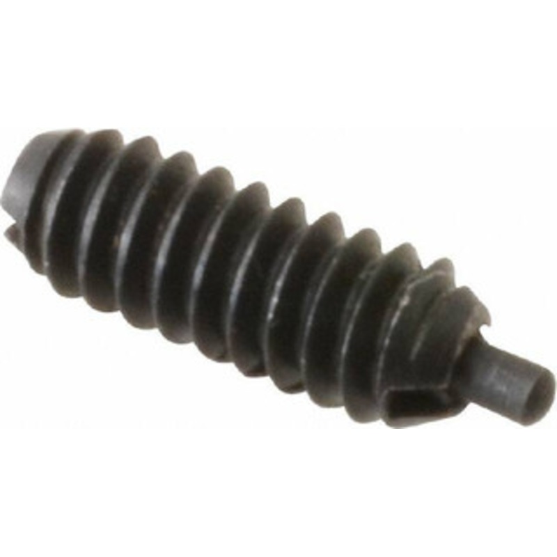 Gibraltar 6-32, 3/8 Thread Length, 1/16 Plunger Projection, Steel Threaded Spring Plunger 0.046 Max Plunger Diam, 0.5 Lb Init End Force, 3.5 Lb Final End Force SW10-1XFS-G – 05588207