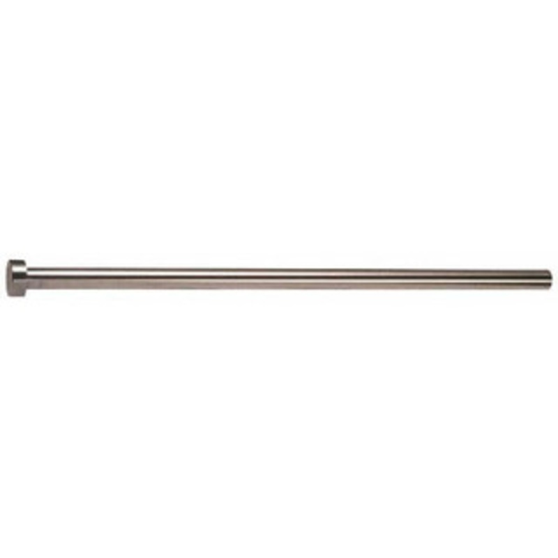 Gibraltar 9mm Pin Diam, 14mm Head Diam x 5mm Head Height, 500mm OAL, Straight Ejector Pin Steel, 495mm Pin Length MEP1137-G – 06855514