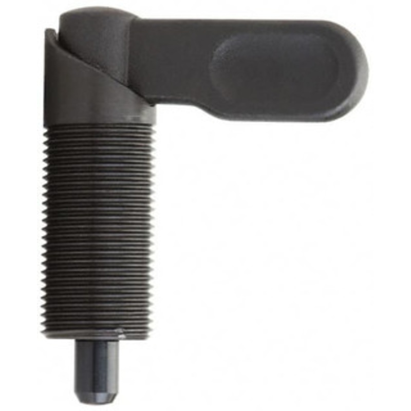 Gibraltar M20x1.5, 35mm Thread Length, Straight Cam Action Indexing Plunger 20mm Body Diam, 35mm Body Length, 50mm Handle Length, 12mm Plunger Projection CAMG-240-G – 88363965