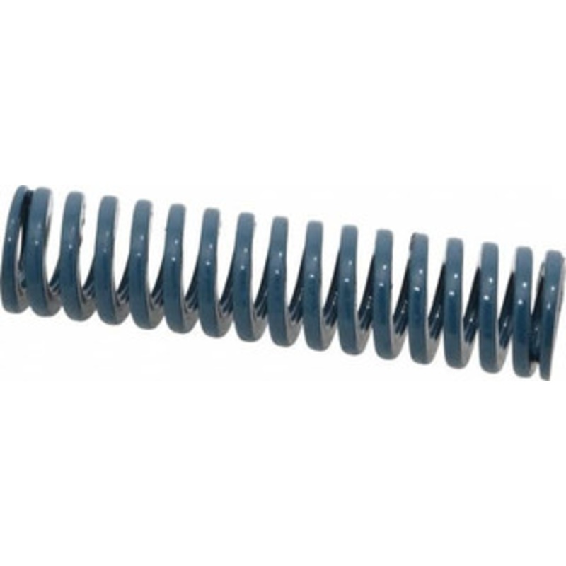 Danly 3/4 Hole Diam, 3/8 Rod Diam, 3 Free Length, Blue Die Spring 14.1 Lb Max Deflection, 1.12 Max Deflection, Medium Duty, Chromium Vanadium Steel 9-1212-21 – 76012673