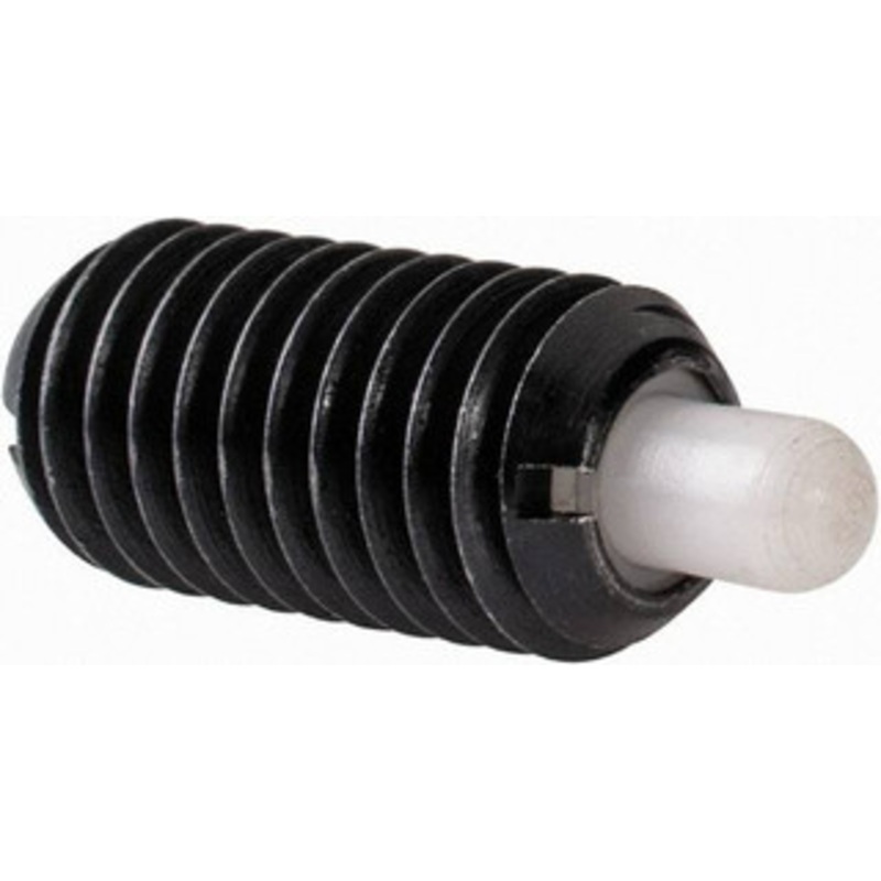 Gibraltar M8 x 1.25, 16mm Thread Length, 5mm Plunger Projection, Steel Threaded Spring Plunger 3.43mm Max Plunger Diam, 0.23 Kg Init End Force, 4.54 Kg Final End Force MSWN10-5FS-PT-G – 03313491