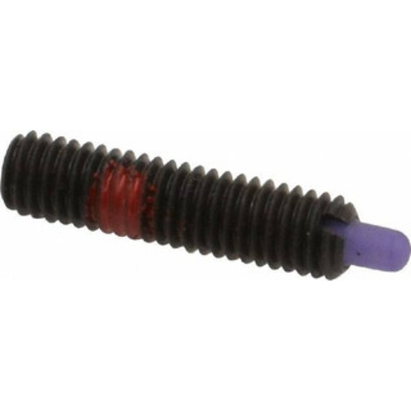 Jergens 10-32, 3/4 Thread Length, 1/8 Plunger Projection, Steel Threaded Spring Plunger 0.093 Max Plunger Diam, 3/4 Plunger Length, 2.9 Lb Init End Force, 11.1 Lb Final End Force, 3/32 Hex 30523 – 82410564