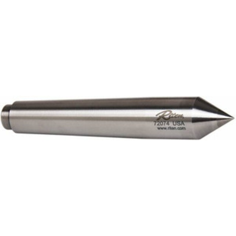 Riten 7/8 Head Diam, Carbide-Tipped Steel Standard Point Half Dead Center Jarno 7 Taper, 7/8 Point Diam, 1-3/16 Point Length, 5-1/4 OAL 72074 – 79551586