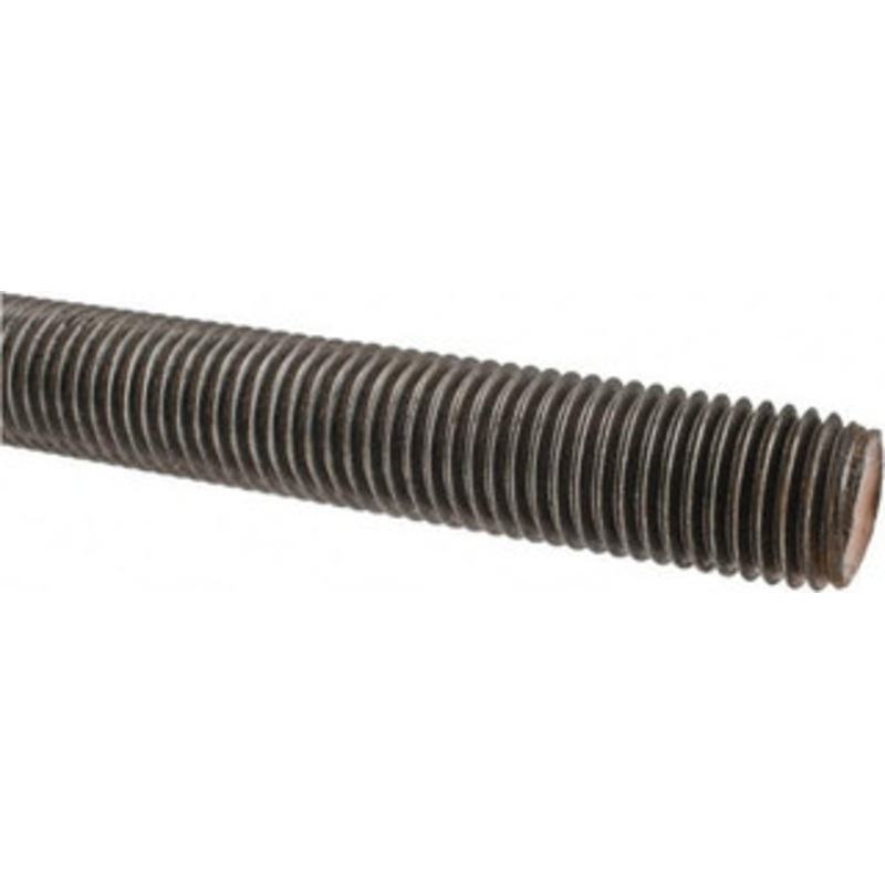 Value Collection 1-8 x 3 ft. Alloy Steel Threaded Rod Right Hand Thread, UNC 05163 – 06056840