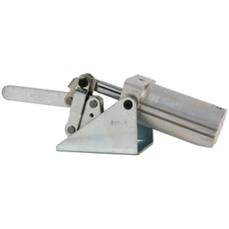 Destaco 750 Lb Inner Hold Capacity, Horiz Mount, Air Power Hold-Down Toggle Clamp 1/8 NPT Port, 145 Max psi, 99 Bar Opening, 45.47mm Height Under Bar 810-S – 89305080