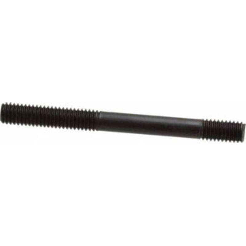 Gibraltar 3/8-16 4 OAL Unequal Double Threaded Stud Carbon Steel, Black Oxide Finish, 1-1/2 Long Thread Length, 5/8 Short Thread Length 40553G – 86776481