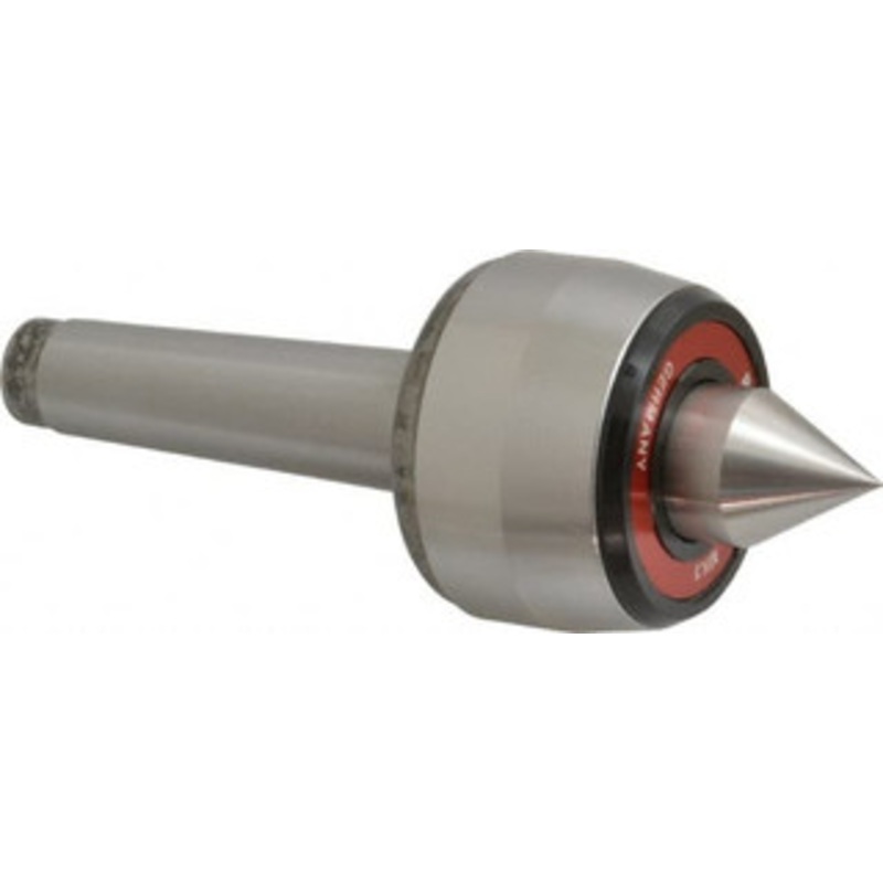 Rohm MT3 Taper Shank, 2.362 Head Diam 500 Lb Capacity Live Center 5,000 Max RPM, 1.661 Head Length, 63/64 Point Diam, 1.221 Point Len, 1,100 Lb Max Workpc, 6.319 OAL, Standard Point 42776 – 97239578