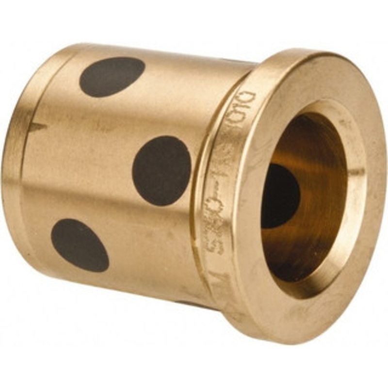 Danly 3/4 ID x 1-3/8 OAL, Aluminum Bronze, Die & Mold Shoulder Bushing Shoulder, 1-1/8 Bottom OD, 1-1/8 Top OD, 1.3 Collar OD, 1-3/16 Above Collar S750-11G – 03222312