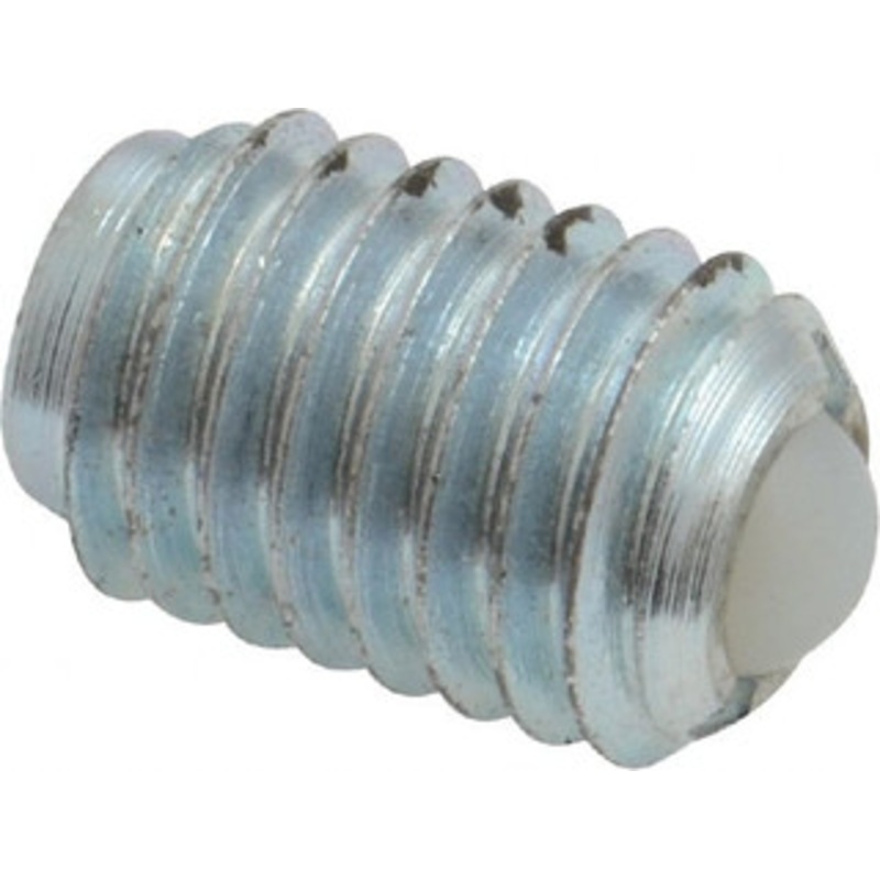 Gibraltar 1/2-13, 0.281 Ball Diam, 0.75 Body Length, 0.072 Max Ball Reach, Threaded Ball Plunger Steel Body, Nylon Ball, 3 Lb Initial End Force, 6 Lb Final End Force SWN10-8BLCZ-G – 06693949