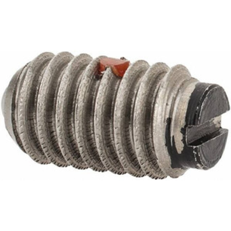 Gibraltar 5/16-18, 0.156 Ball Diam, 0.578 Body Length, 0.04 Max Ball Reach, Threaded Ball Plunger Stainless Steel Body, Nylon Ball, 4 Lb Initial End Force, 9 Lb Final End Force, Locking Element SSWN10-5B-PT-G – 06694574