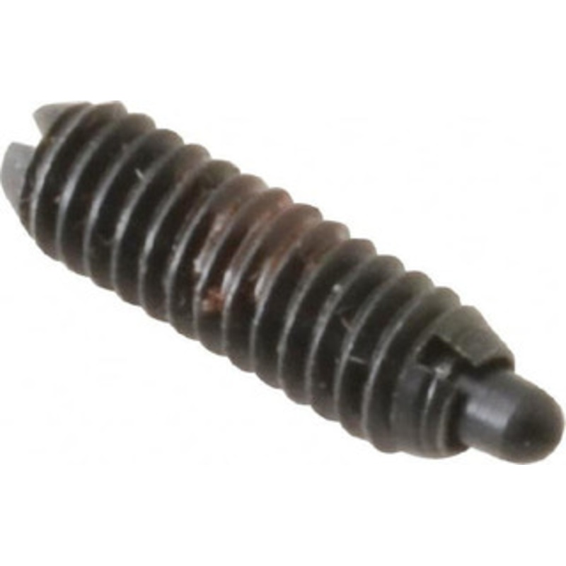 Gibraltar 8-32, 1/2 Thread Length, 3/32 Plunger Projection, Steel Threaded Spring Plunger 0.07 Max Plunger Diam, 0.5 Lb Init End Force, 2 Lb Final End Force SW10-2AFS-G – 05588371