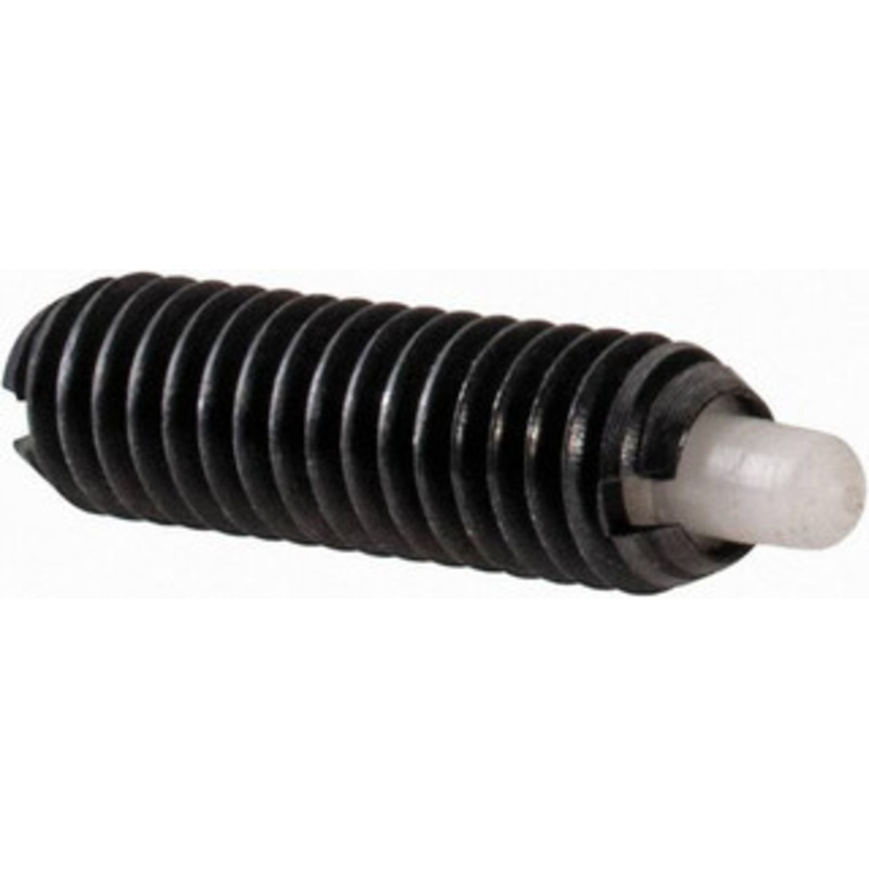 Gibraltar M4 x 0.7, 13mm Thread Length, 2.5mm Plunger Projection, Steel Threaded Spring Plunger 1.78mm Max Plunger Diam, 0.23 Kg Init End Force, 0.91 Kg Final End Force MSWN10-2FSLP-G – 03313533