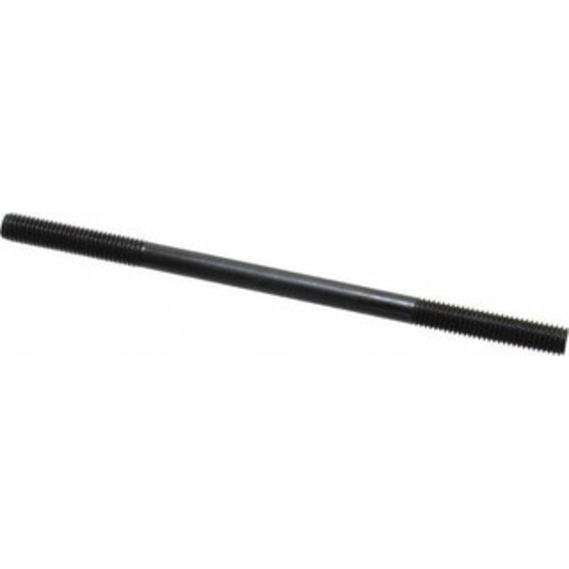 Gibraltar M8x1.25 150mm OAL Equal Double Threaded Stud Alloy Steel, Black Oxide Finish, 35mm Equal Thread Length, Metric 60310G – 74365560