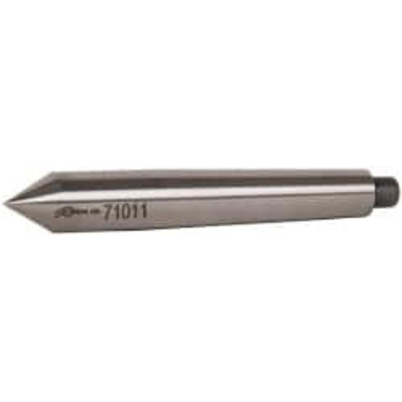 Riten 0.475 Head Diam, Hardened Tool Steel Standard Point Solid Dead Center 1MT Morse Taper, 0.475 Point Diam, 3-5/16 OAL 71011 – 00093815