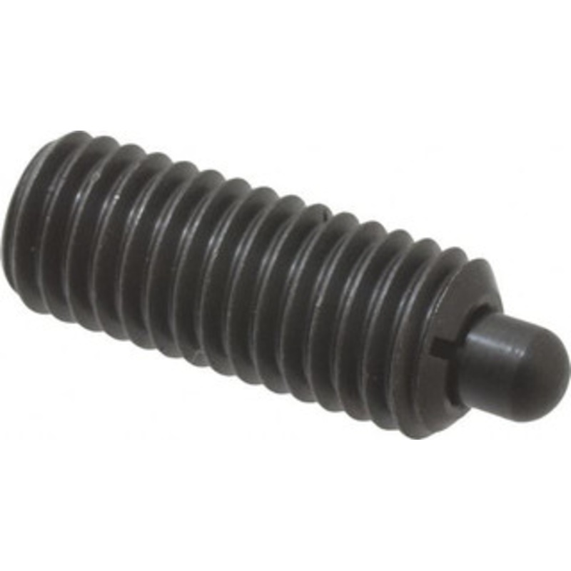 Gibraltar 1/2-13, 1-1/4 Thread Length, 1/4 Plunger Projection, Steel Threaded Spring Plunger 1/4 Max Plunger Diam, 1-1/4 Plunger Length, 6.6 Lb Init End Force, 17.4 Lb Final End Force SW10-8-G – 75468595