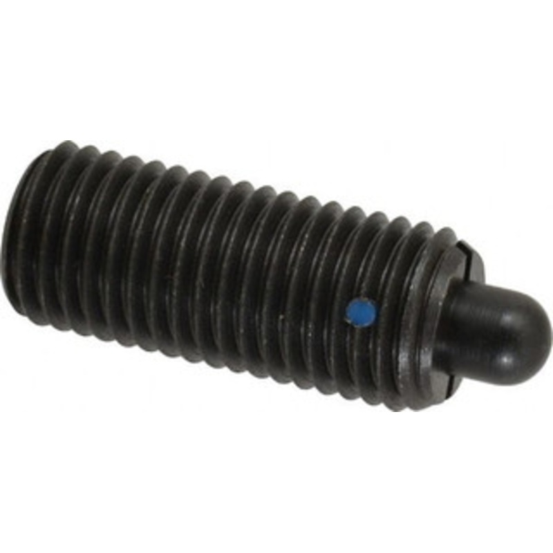 Gibraltar 1-8, 2-13/32 Thread Length, 1/2 Plunger Projection, Steel Threaded Spring Plunger 1/2 Max Plunger Diam, 2-13/32 Plunger Length, 16 Lb Init End Force, 68 Lb Final End Force SW10-14-PT-G – 75468702
