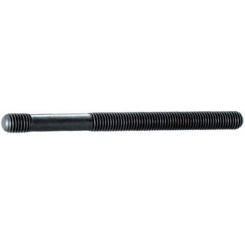 Gibraltar M8x1.25 63mm OAL Unequal Double Threaded Stud Alloy Steel, Heat Treated Steel Finish, 40mm Long Thread Length, 11mm Short Thread Length, Metric 23040.0082 – 85558922