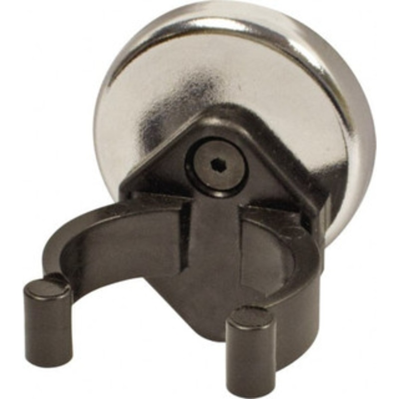 Mag-Mate 22 Lb Max Pull Force, 9/32 Overall Height, 1.41 Diam, Ceramic Cup Magnet Clamp Style, 1-3/8 Clamp Opening, Chrome Plated MX1500BP01 – 62798095