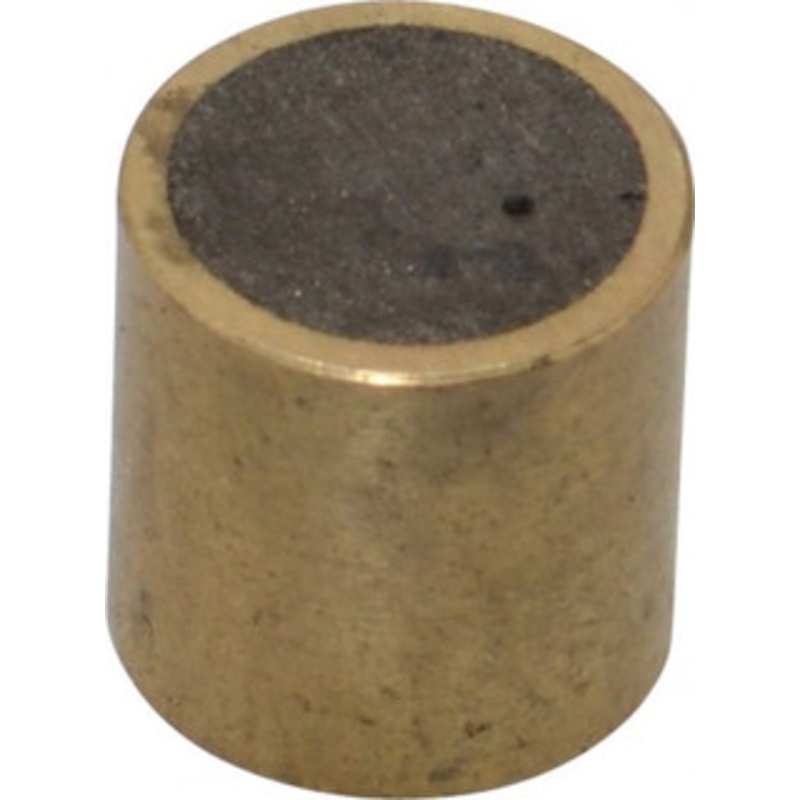 Mag-Mate 3/8 Diam x 3/8 High, 2-1/2 Lb Average Pull Force, 5 Lb Max Pull Force, Neodymium Rare Earth Shielded Magnet Brass Shield, 0.032 Shielding Wall Thickness RBS3737 – 05762182