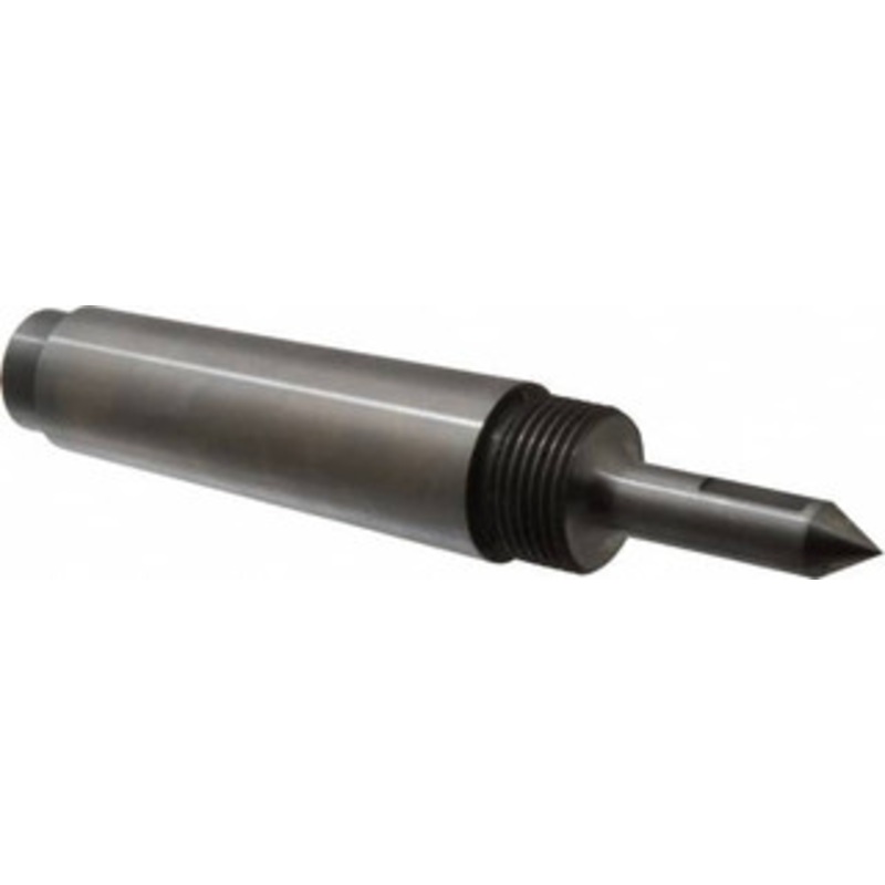 Riten 1/2 Head Diam, Steel Long Point Solid Dead Center 4MT Morse Taper, 1/2 Point Diam, 2 Point Length, 2-5/8 OAL 68114 – 94095932