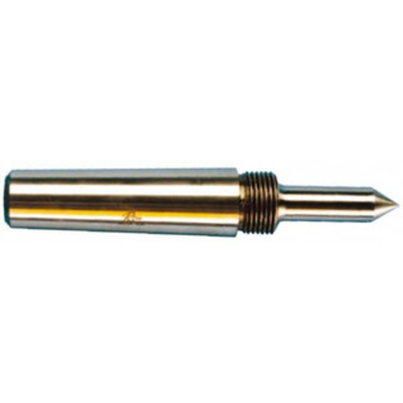 Riten 1-3/4 Head Diam, Steel Standard Point Solid Dead Center 5MT Morse Taper, 1-3/4 Point Diam, 2-15/32 Point Length 68605 – 00090324