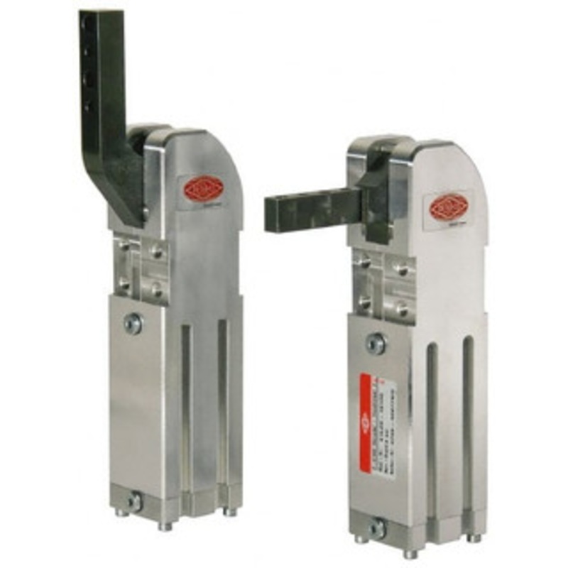 Destaco 177 Lb Inner Hold Capacity, Vert Mount, Air Power Hold-Down Toggle Clamp M5 Port, 90 Bar Opening, 104mm Height Under Bar 81L12-14100 – 60095825