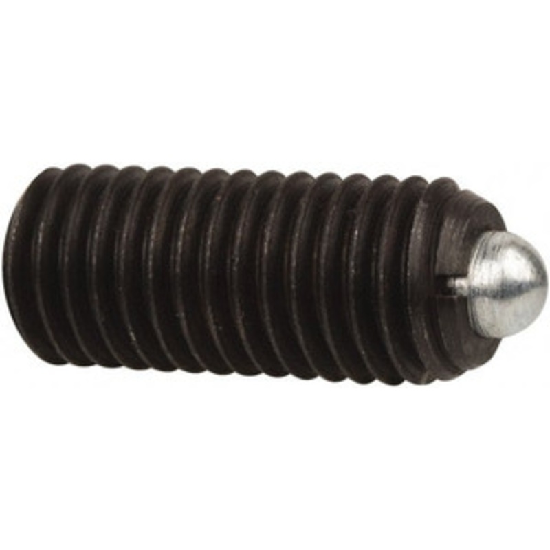 Gibraltar M12 x 1.75, 1.102 Thread Length, 0.157 Plunger Projection, Steel Threaded Spring Plunger 0.236 Max Plunger Diam, 1.102 Plunger Length, 2.25 Lb Init End Force, 12.36 Lb Final End Force MSW10-8A-G – 75468769
