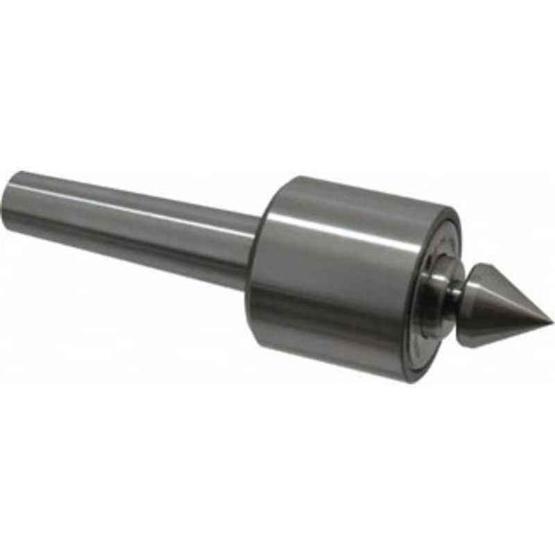 Riten MT3 Taper Shank, 2-1/8 Head Diam Live Center 5,000 Max RPM, 2 Head Length, 1 Point Diam, 1/4 Point Len, 350 Lb Max Workpc, 2 OAL, Male Point 49103 – 98822257