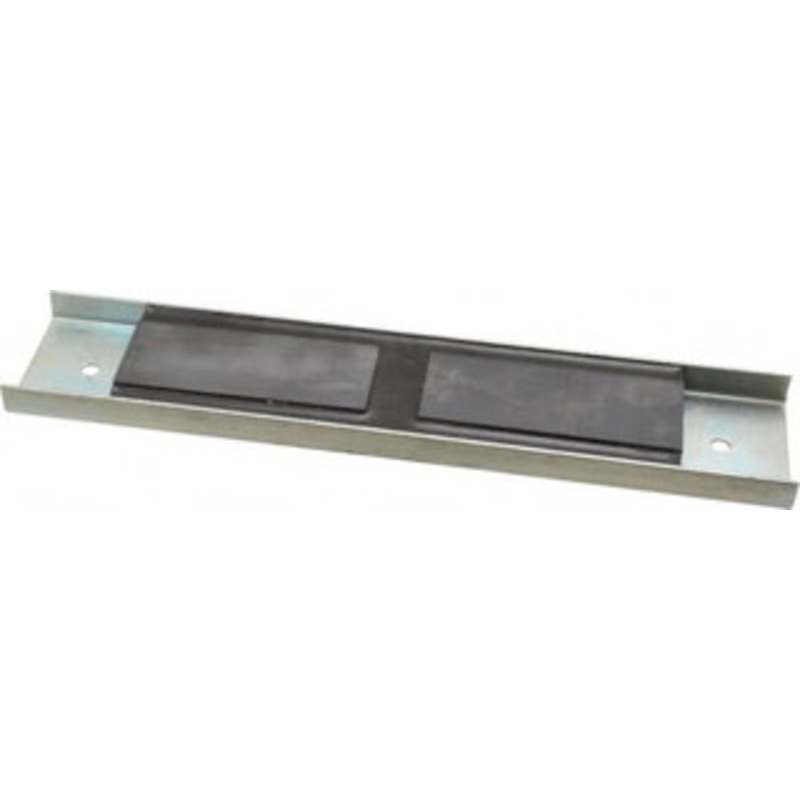 Eclipse Magnetics 60 Max Pull Force Lb, 12 Long x 2-1/2 Wide x 5/8 Thick, Rectangular Channel, Ceramic Fixture Magnet 212F Max Operating Temp, 0.01 Mounting Hole Diam, Stainless Steel Housing E667/MSC – 64826191