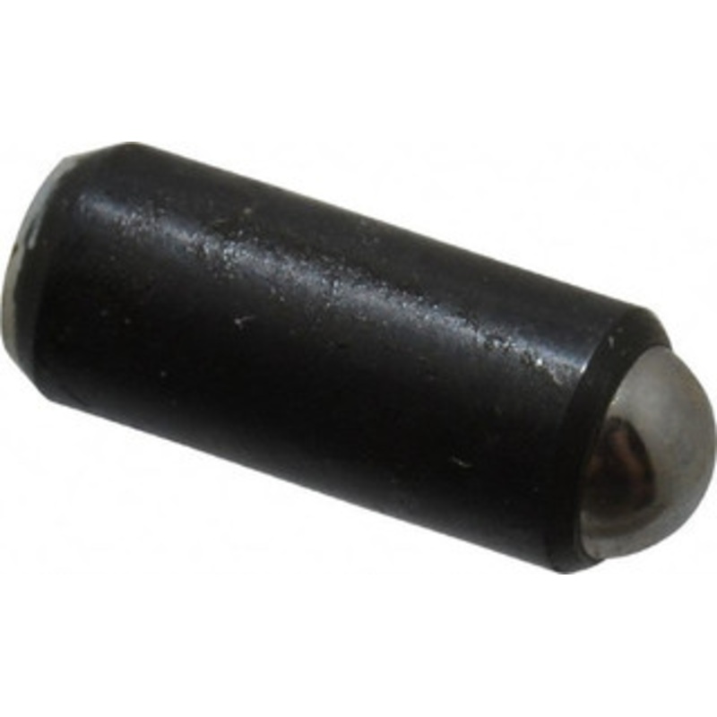 Gibraltar 0.44 Body Length x 3/16 Body Diam, 1 Lb Init to 2.5 Lb Final End Force, Steel Press Fit Ball Plunger 5/32 Ball Diam, 0.058 Max Ball Reach, +0.0010, +0.0020 Tolerance 10601 – 60931631