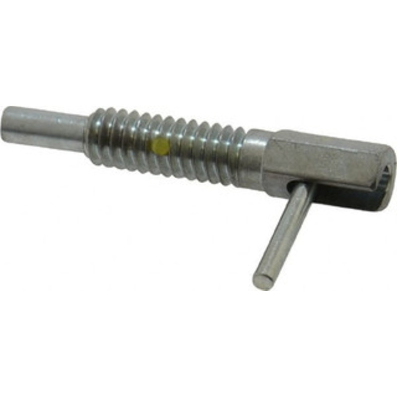Gibraltar 1/4-20, 0.8 Thread Length, 0.16 Plunger Diam, 0.5 Lb Init to 2.5 Lb Final End Force, Steel Locking L Handle Plunger 1-1/4 Body Length, 0.8 Length Under Head, Locking Element, 0.38 Plunger Projection LL-1-PT-G – 64168552