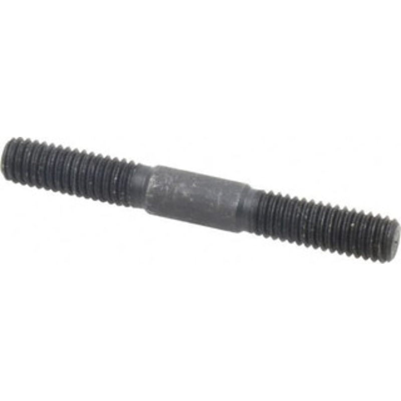 Gibraltar 3/8-16 3 OAL Equal Double Threaded Stud Alloy Steel, Black Oxide Finish, 1-1/8 Equal Thread Length 74363334 – 74363334
