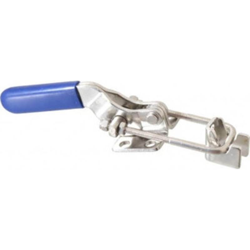 Gibraltar 700 Lb Capacity, Horizontal, U Hook, Flanged Base, Stainless Steel Pull Action Latch Clamp 1-3/4 Drawing Movement, 5.97 OAL, Whale Tail Handle GIB-LU-331-USS – 77863744