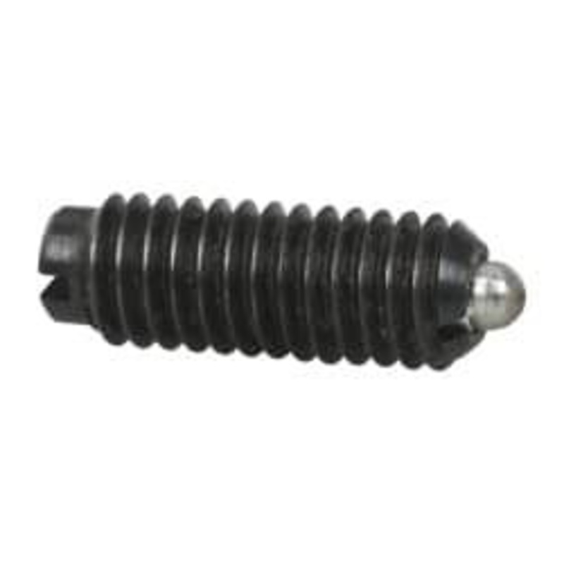 Gibraltar 8-36, 7/16 Thread Length, 0.052 Plunger Projection, Steel Threaded Spring Plunger 0.07 Max Plunger Diam, 0.437 Plunger Length, 0.5 Lb Init End Force, 1.5 Lb Final End Force SW10-2SL-G – 09244690