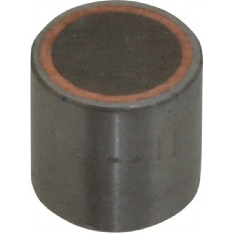 Mag-Mate 10-32 Thread, 1/2 Diam, 1/2 High, 8 Lb Average Pull Force, Neodymium Rare Earth Pot Magnet 0.15 Deep Tapped Hole, Steel Pot, Uninsulated R500 – 01862960