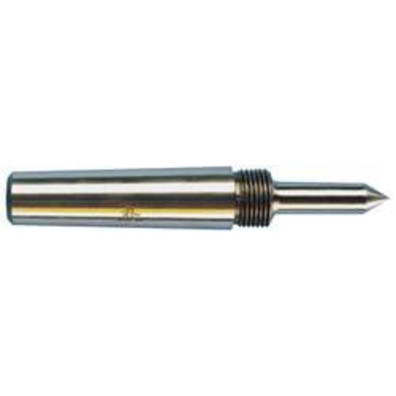 Riten 1 Head Diam, Carbide-Tipped Steel Standard Point Solid Dead Center 3MT Morse Taper, 1 Point Diam, 1-5/8 Point Length, 2-3/8 OAL 68913 – 05063193