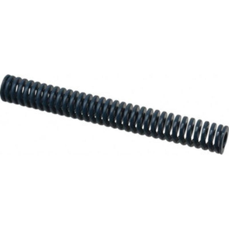 Danly 3/4 Hole Diam, 3/8 Rod Diam, 6 Free Length, Blue Die Spring 6.9 Lb Max Deflection, 2.24 Max Deflection, Medium Duty, Chromium Vanadium Steel 9-1224-21 – 76012731
