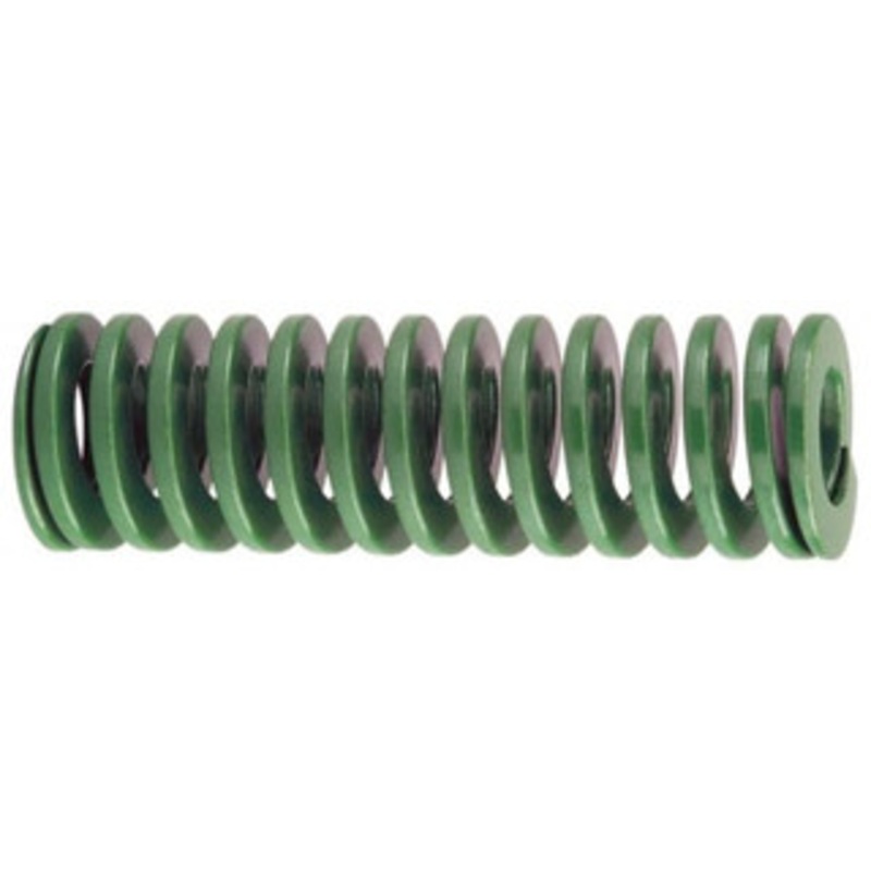 Danly 5/8 Hole Diam, 11/32 Rod Diam, 4 Free Length, Green Die Spring 4.7 Lb Max Deflection, 1.61 Max Deflection, Light Duty, Chromium Vanadium Steel 9-1016-11 – 76010495