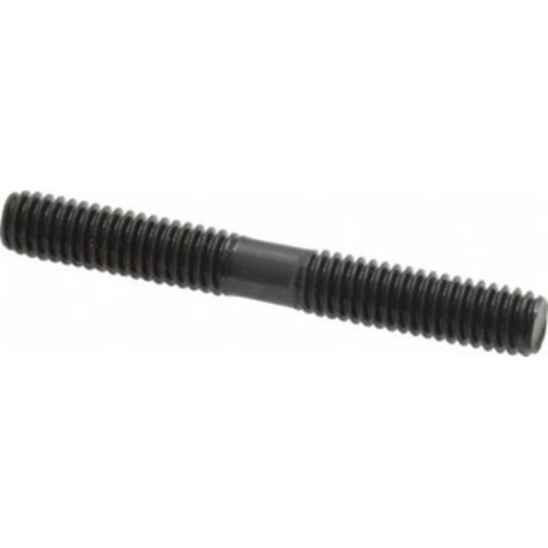 Gibraltar 5/16-18 2-1/2 OAL Equal Double Threaded Stud Alloy Steel, Black Oxide Finish, 1 Equal Thread Length 40403G – 74473356