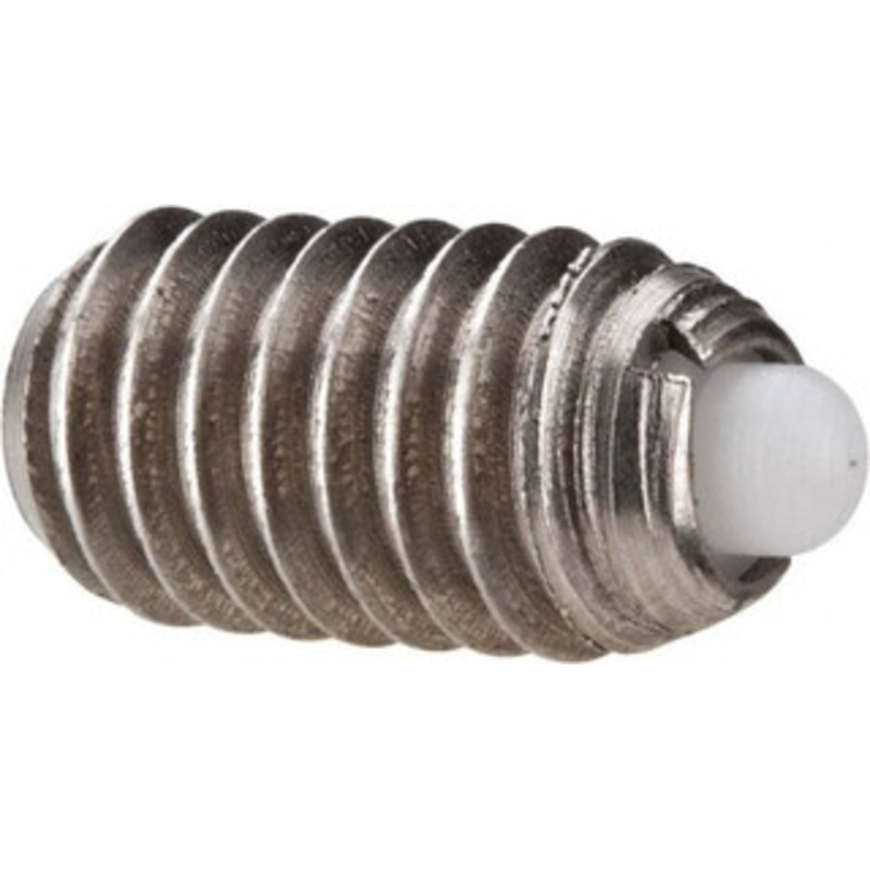 Gibraltar 5/16-18, 9/16 Thread Length, 1/12 Plunger Projection, Stainless Steel Threaded Spring Plunger 0.135 Max Plunger Diam, 0.562 Plunger Length, 1.25 Lb Init End Force, 4 Lb Final End Force SSWN10-5SL-PT-G – 65219594
